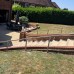 Curved Stainless Steel Handrail on Posts — Beaconsfield, Buckinghamshire